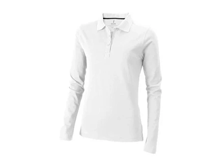 Рубашка поло Oakville женская с длинным рукавом