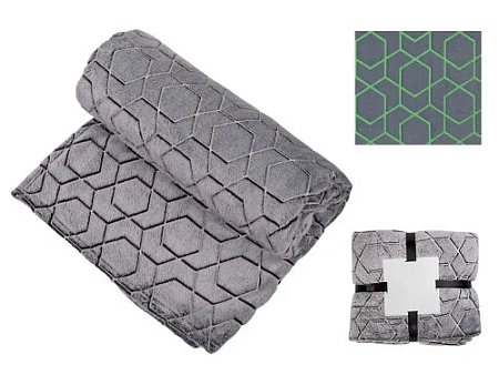 Светящийся в темноте плед Lattice