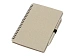 Блокнот А5 Toledo M с обложкой из пшеницы и пластика и шариковой ручкой