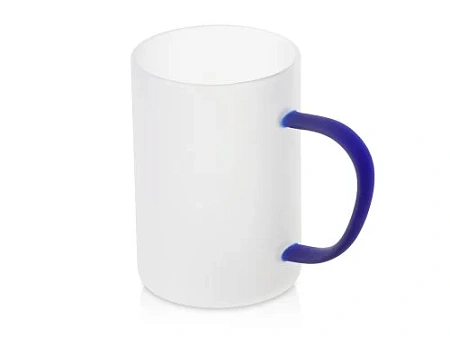 Стеклянная матовая кружка для сублимации Акцент