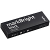 Флешка markBright Black с синей подсветкой