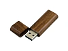 USB 2.0- флешка на 16 Гб эргономичной прямоугольной формы с округленными краями