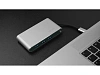 Хаб 8-в-1 Type-C Hermes, USB 3.0 x 3, Type-C PD, HDMI, LAN, картридер