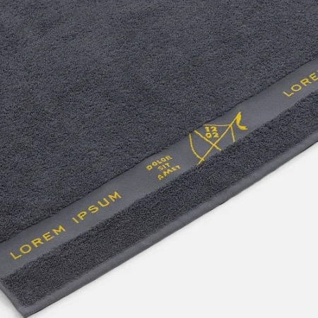 Полотенце на заказ Surpass с логотипом в бордюре