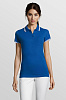Рубашка поло женская Pasadena Women 200 с контрастной отделкой
