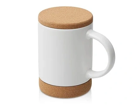 Кружка с пробковым дном и крышкой Корк & Бон
