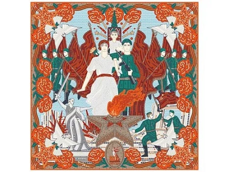 Платок 80 лет Великой Победы