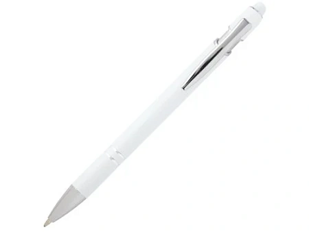 Ручка шариковая с серебристой отделкой Kish