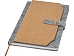 Блокнот A5 Viviana из переработанного фетра и пробкового дуба