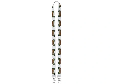 Ланъярд под сублимацию с 2-мя карабинами