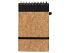 Блокнот Forli S с обложкой из пробки