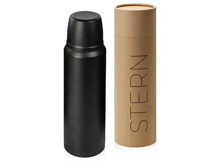 Вакуумный термос с медной изоляцией Stern, крафтовый тубус, 1000 мл