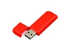 USB 2.0- флешка на 16 Гб с оригинальным двухцветным корпусом