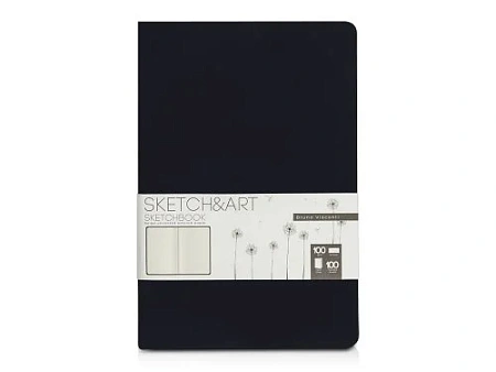 Скетчбук Sketch & Art 100 г/м2, soft-touch