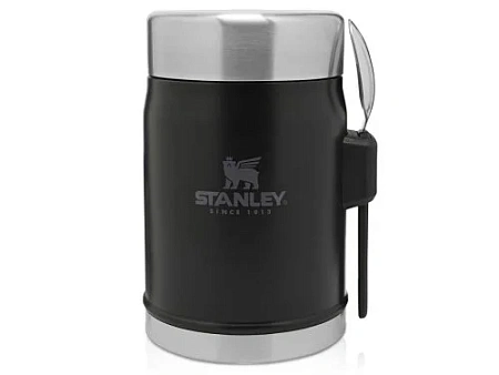 Банка для еды с ложкой-вилкой Stanley Legendary, 400 мл