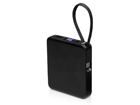 Внешний аккумулятор со встроенным кабелем USB-C Дэнси, 5000 мАч