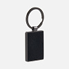 Брелок Gun Metal Leather Rectangle