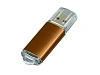 USB 2.0- флешка на 16 Гб с прозрачным колпачком