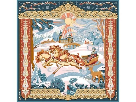 Платок Русская зима