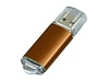 USB 2.0- флешка на 16 Гб с прозрачным колпачком