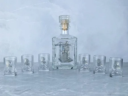 Набор со штофом Строительный