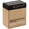 Станция беспроводной зарядки с часами Electron, ver.2