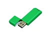 USB 2.0- флешка на 16 Гб с оригинальным двухцветным корпусом