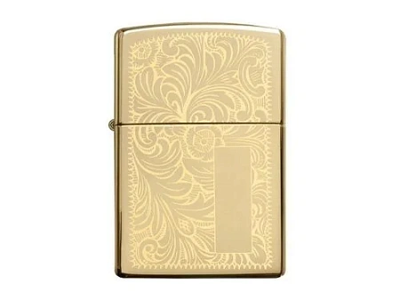 Зажигалка ZIPPO Venetian® с покрытием High Polish Brass