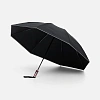 Зонт наоборот складной Futurum со светоотражающим кантом