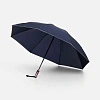 Зонт наоборот складной Futurum со светоотражающим кантом