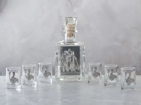 Набор со штофом Металлурги