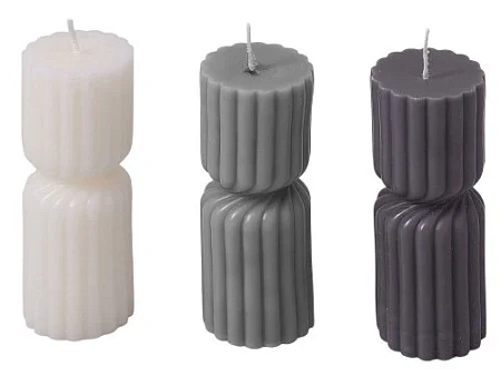 Набор свечей с гранями Vela