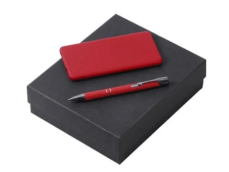 Подарочный набор Color it с металлической ручкой и повербанком