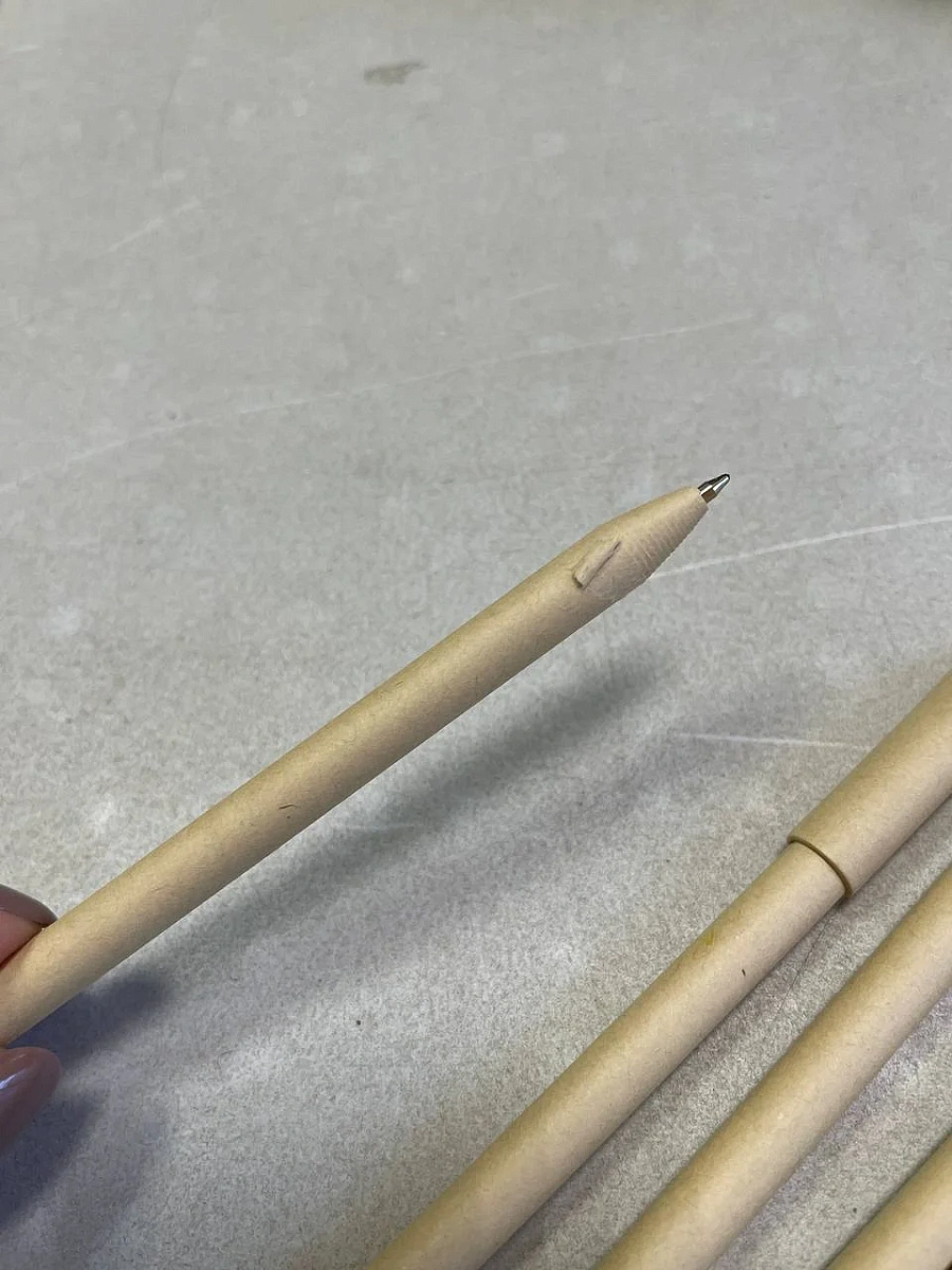 Ручка из бумаги с колпачком Recycled