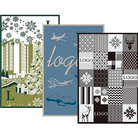 Плед на заказ Tricksy Net, 3 цвета, М