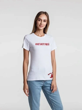 Футболка женская «Ногиотушей»