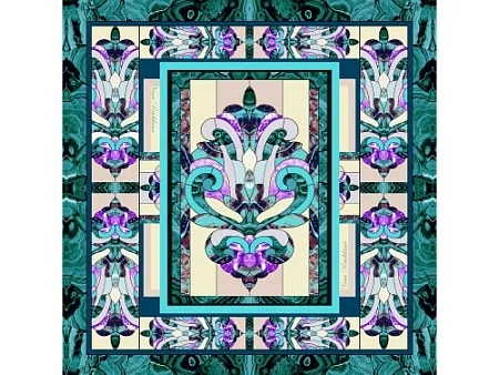 Платок Каменный Цветок