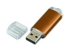 USB 2.0- флешка на 16 Гб с прозрачным колпачком