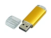 USB 2.0- флешка на 16 Гб с прозрачным колпачком
