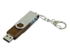 USB 2.0- флешка промо на 16 Гб с поворотным механизмом