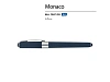 Ручка пластиковая шариковая Monaco