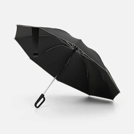 Зонт обратного сложения с ручкой-карабином Foldberry