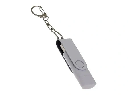 USB 3.0- флешка на 16 Гб с поворотным механизмом и дополнительным разъемом Type-C