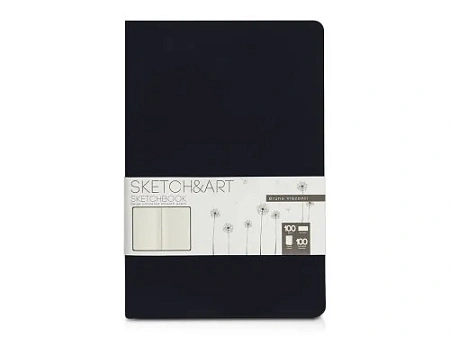 Скетчбук Sketch & Art 100 г/м2, soft-touch