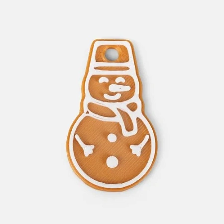 Мини-подвеска «Пряник», 3D-печать на заказ