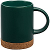Кружка с пробковой подставкой Corky