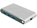 Хаб 8-в-1 Type-C Hermes, USB 3.0 x 3, Type-C PD, HDMI, LAN, картридер
