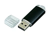 USB 2.0- флешка на 16 Гб с прозрачным колпачком
