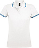 Рубашка поло женская Pasadena Women 200 с контрастной отделкой