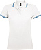 Рубашка поло женская Pasadena Women 200 с контрастной отделкой